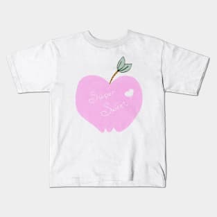 Super Sweet Pink Apple Kids T-Shirt